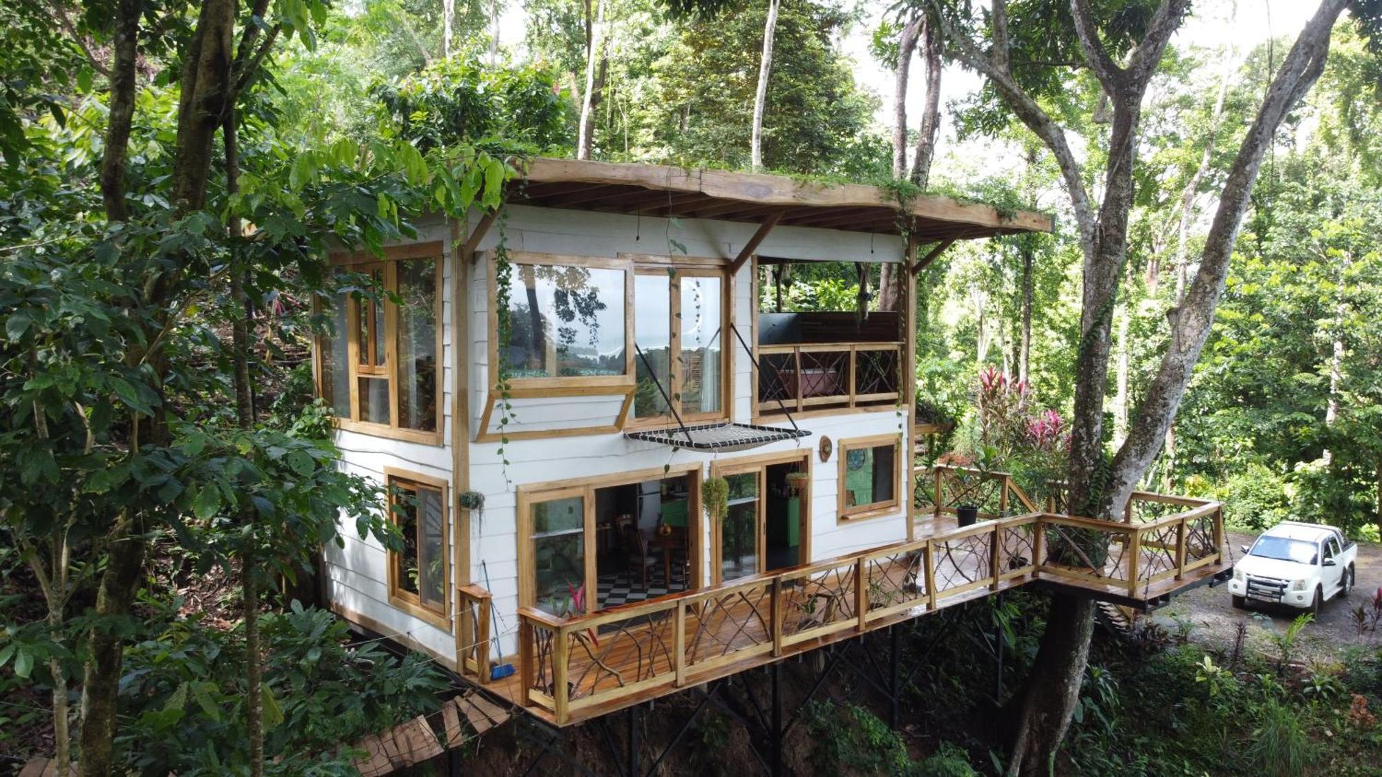 Jungle Spirit Treehouse Villa Cahuita Dış mekan fotoğraf
